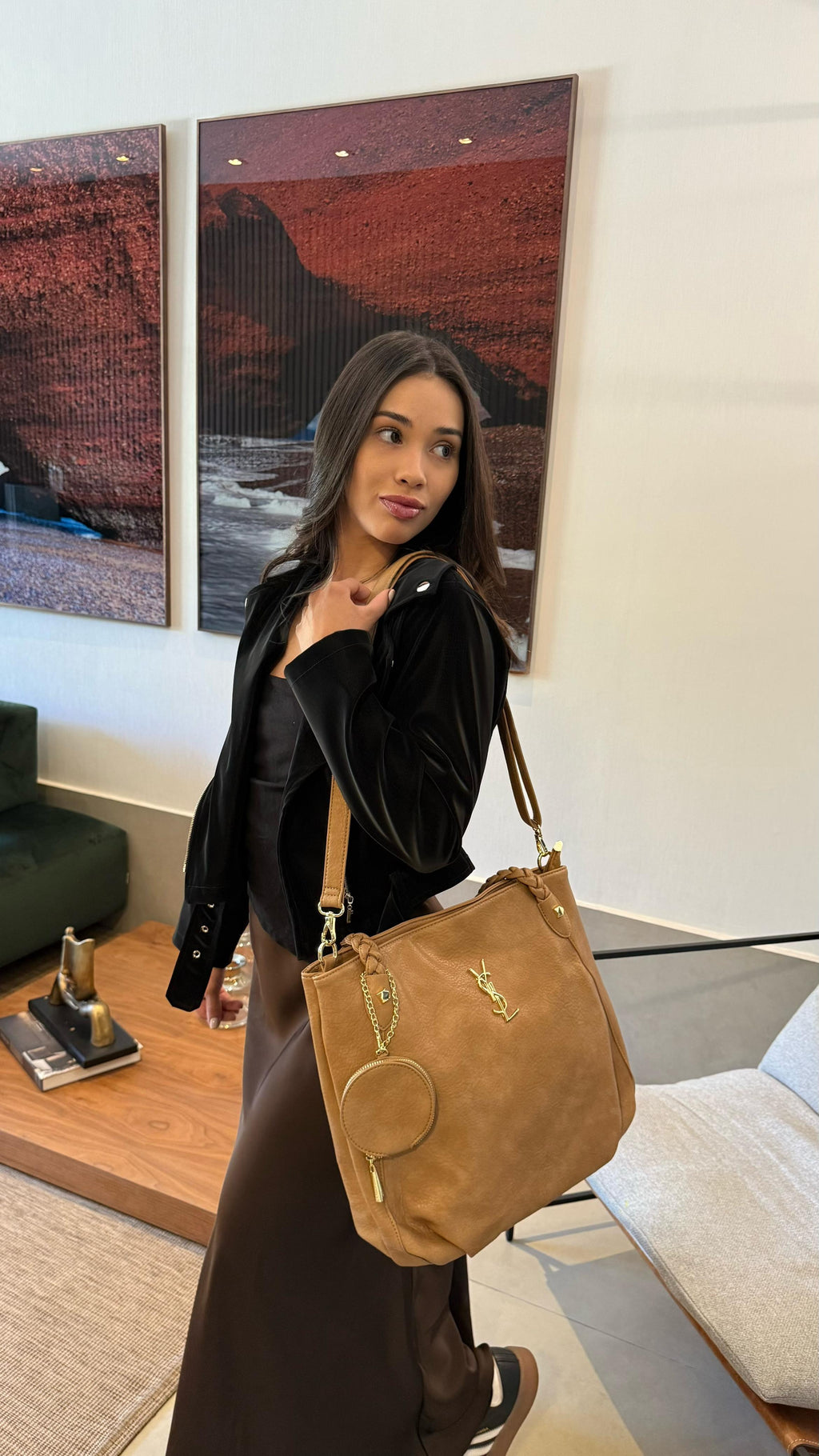 Bolsa Saint Laurent linha importada