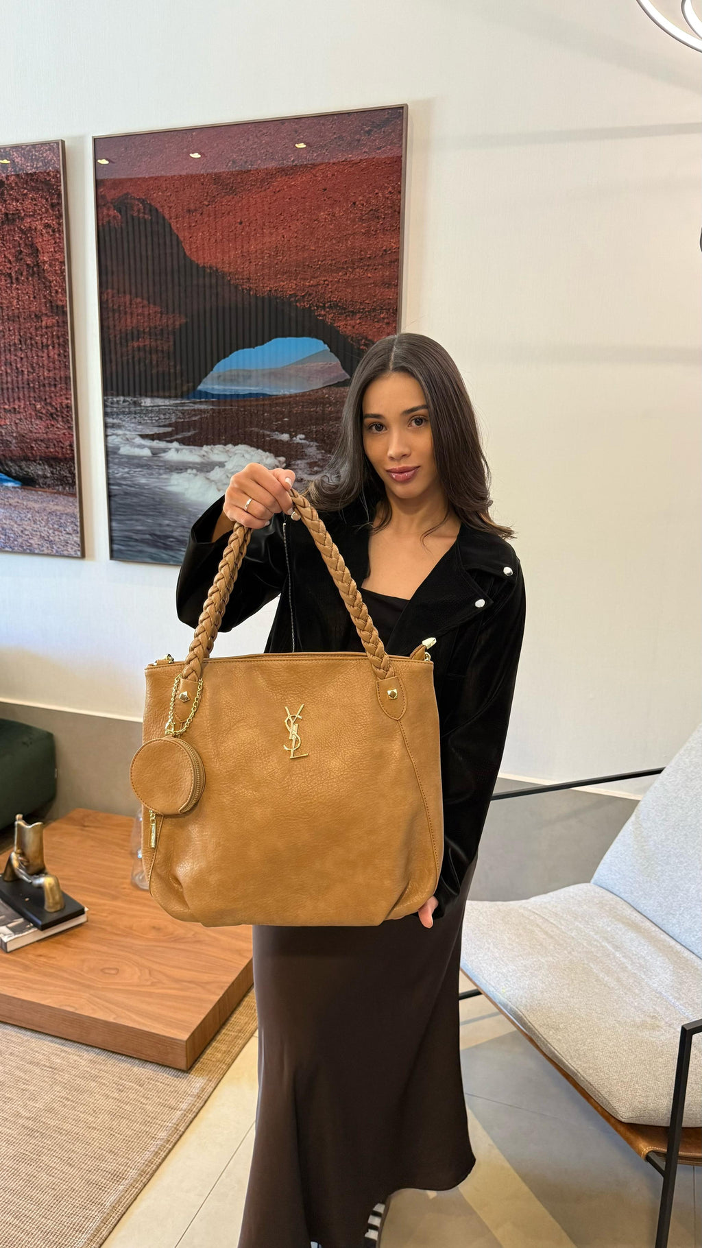 Bolsa Saint Laurent linha importada