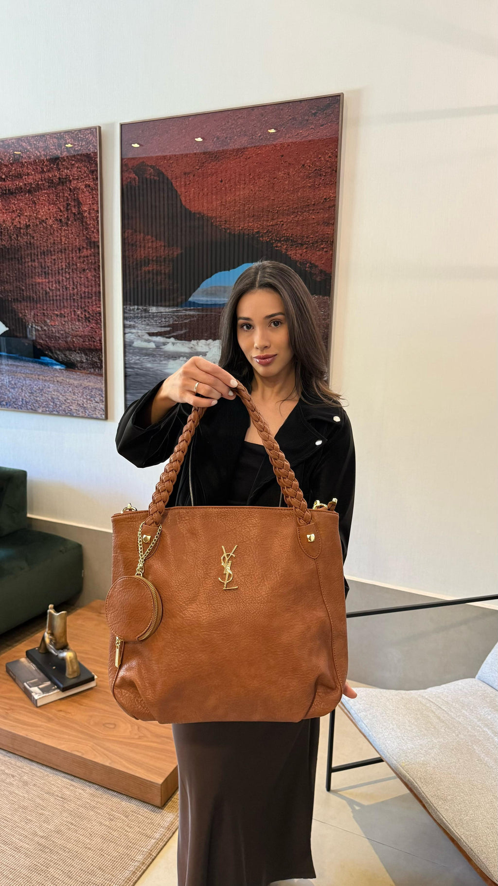 Bolsa Saint Laurent linha importada
