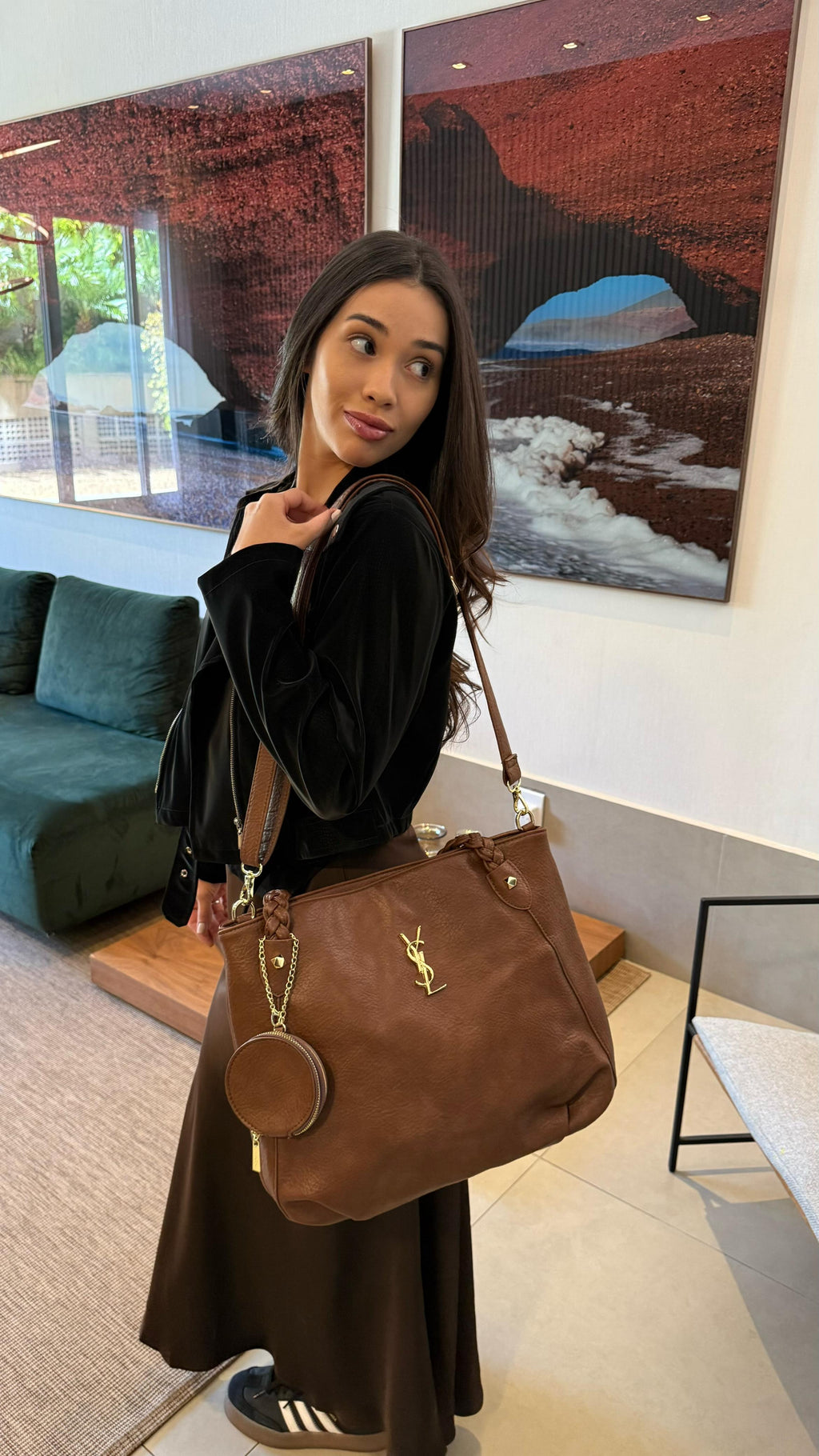 Bolsa Saint Laurent linha importada