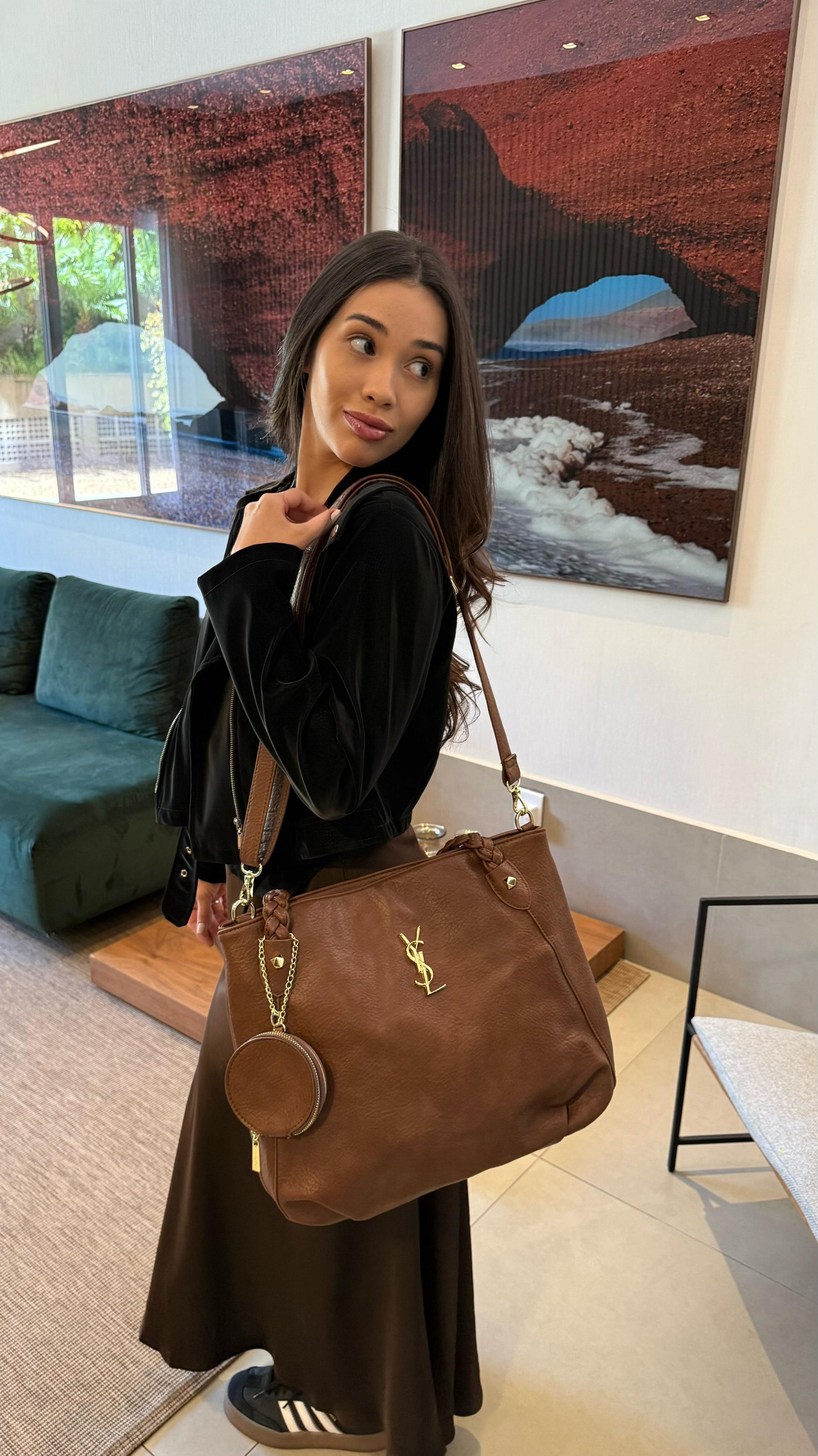 Bolsa Saint Laurent linha importada