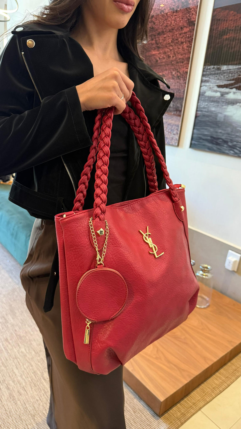 Bolsa Saint Laurent linha importada