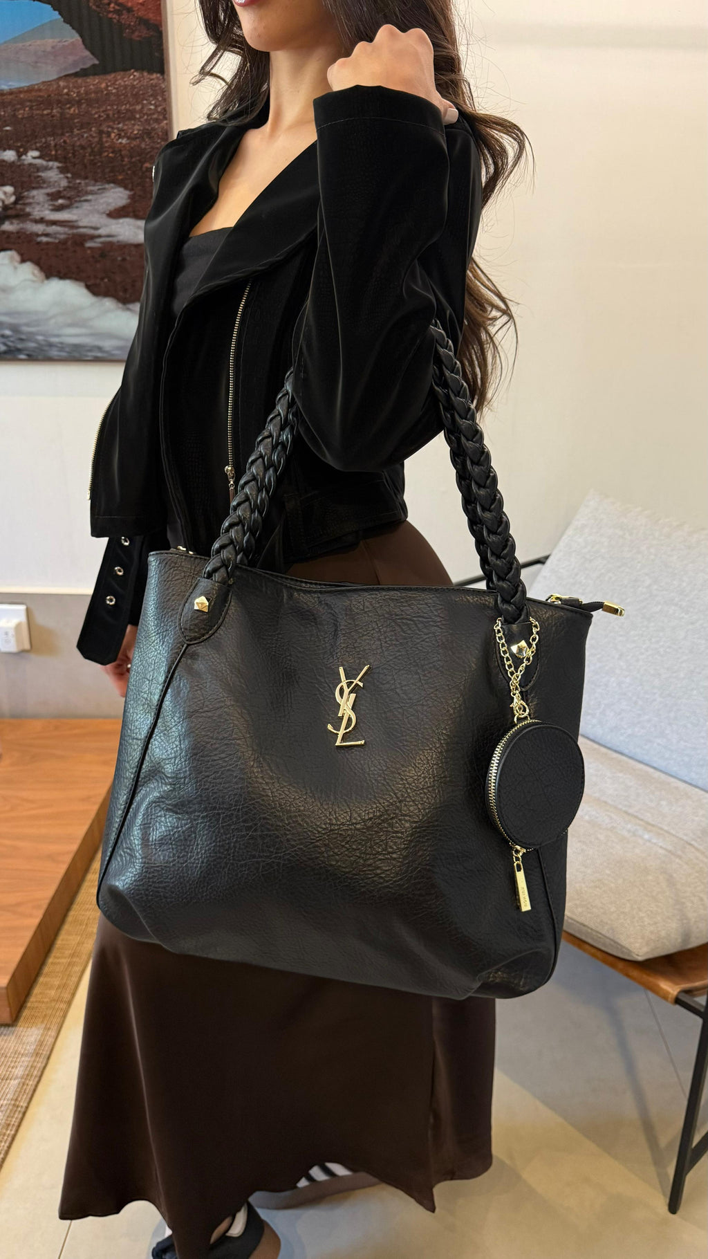 Bolsa Saint Laurent linha importada