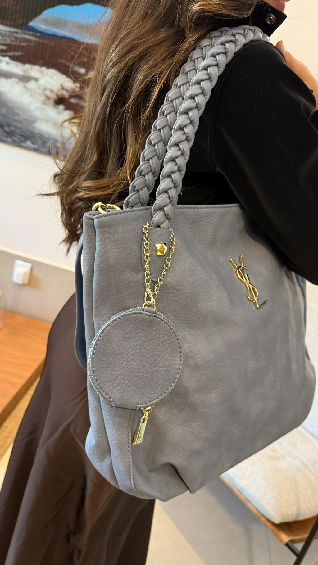 Bolsa Saint Laurent linha importada