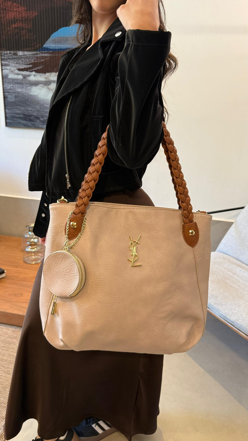 Bolsa Saint Laurent linha importada