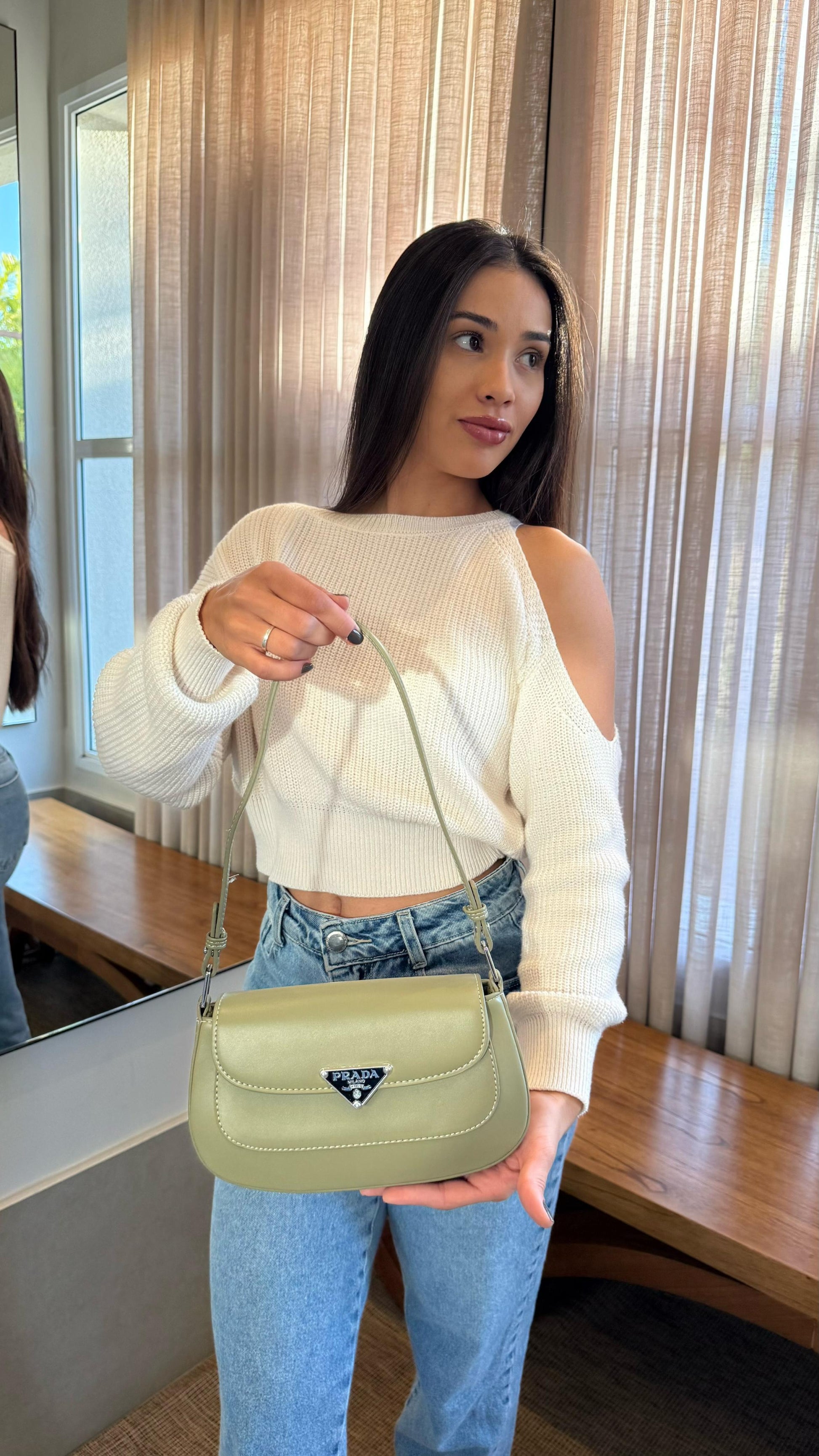 Bolsa Prada linha importada