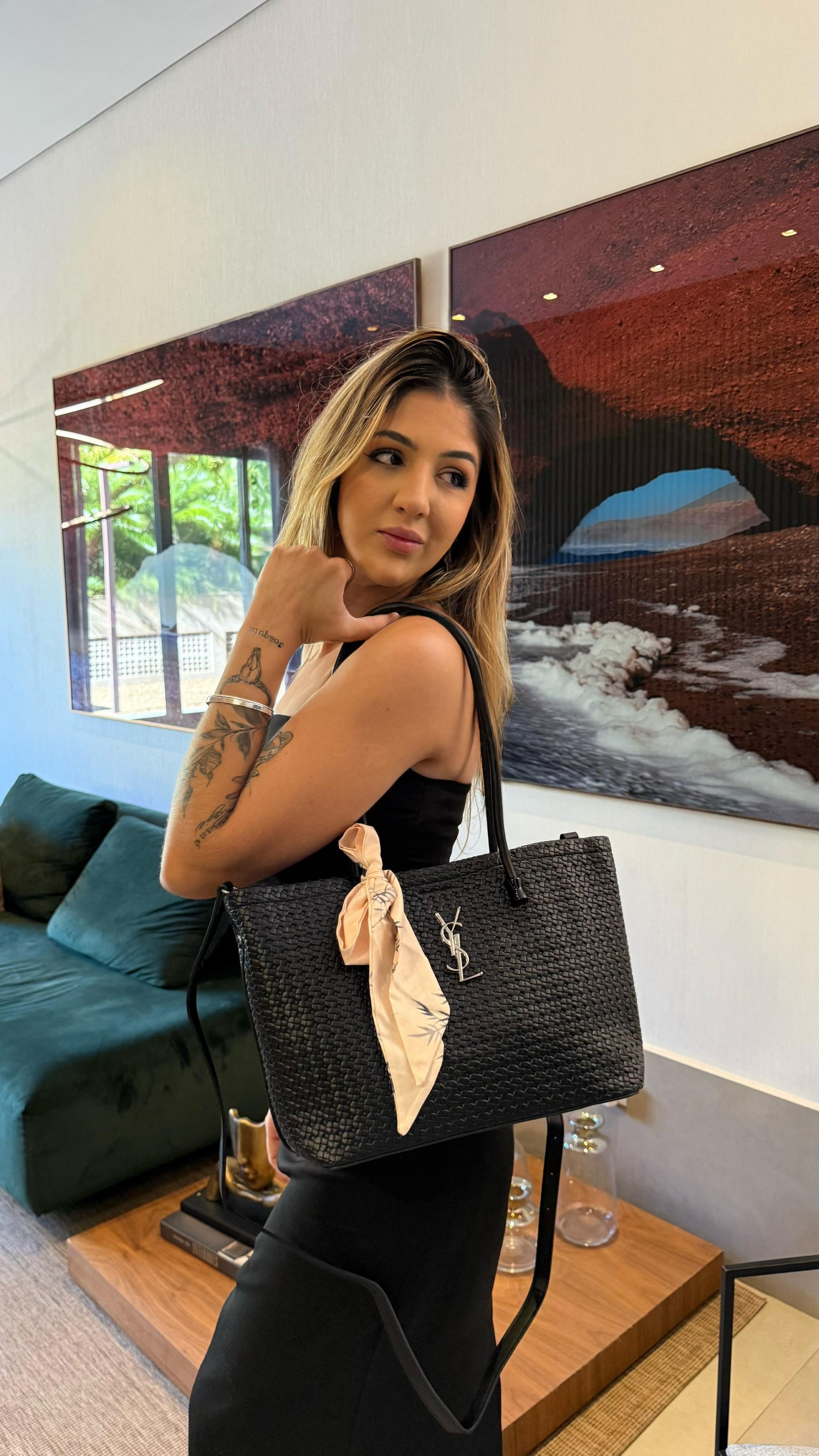 Bolsa Saint Laurent linha importada