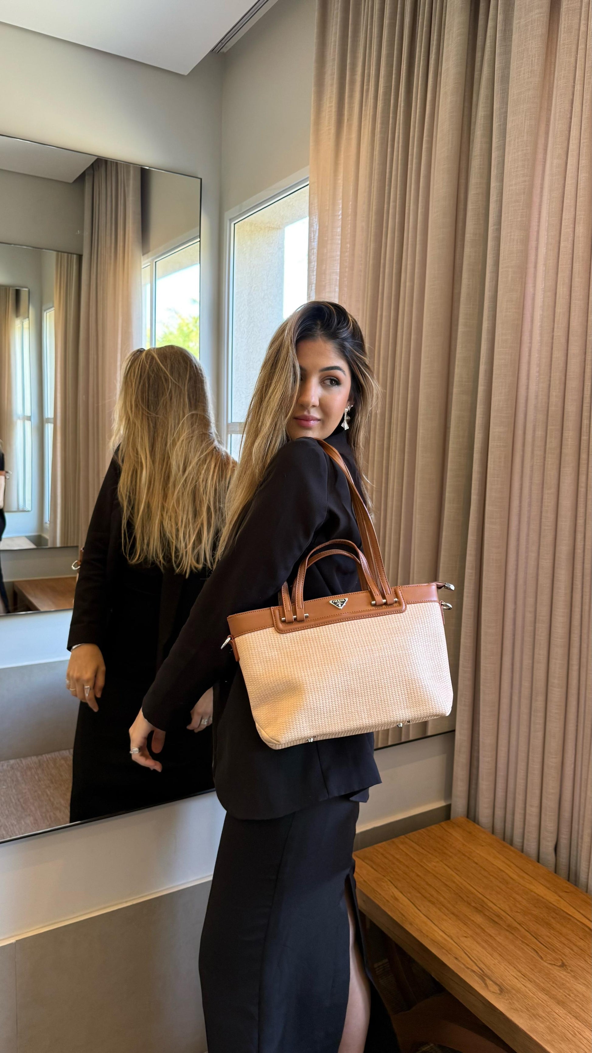Bolsa Prada linha importada
