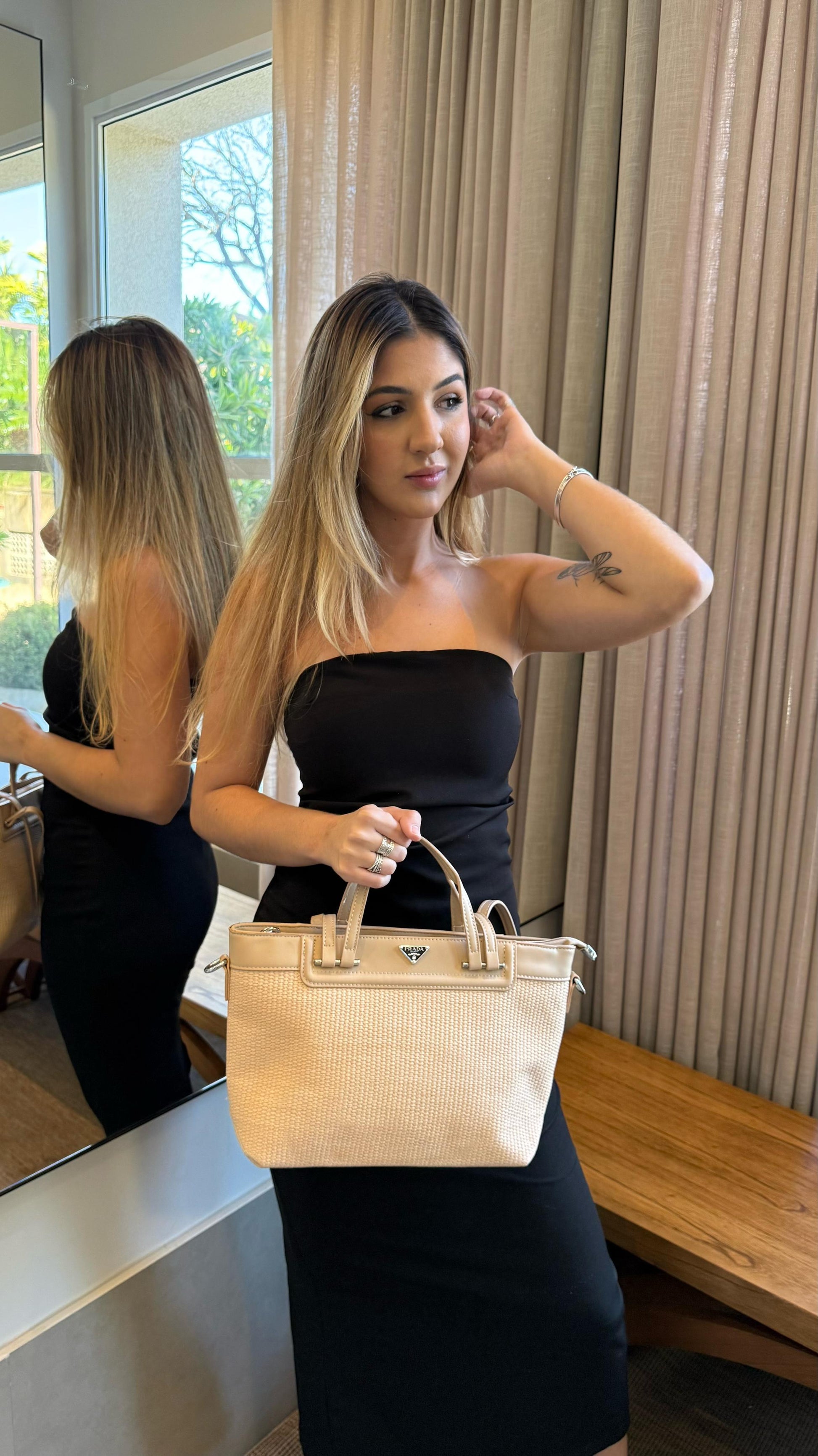 Bolsa Prada linha importada