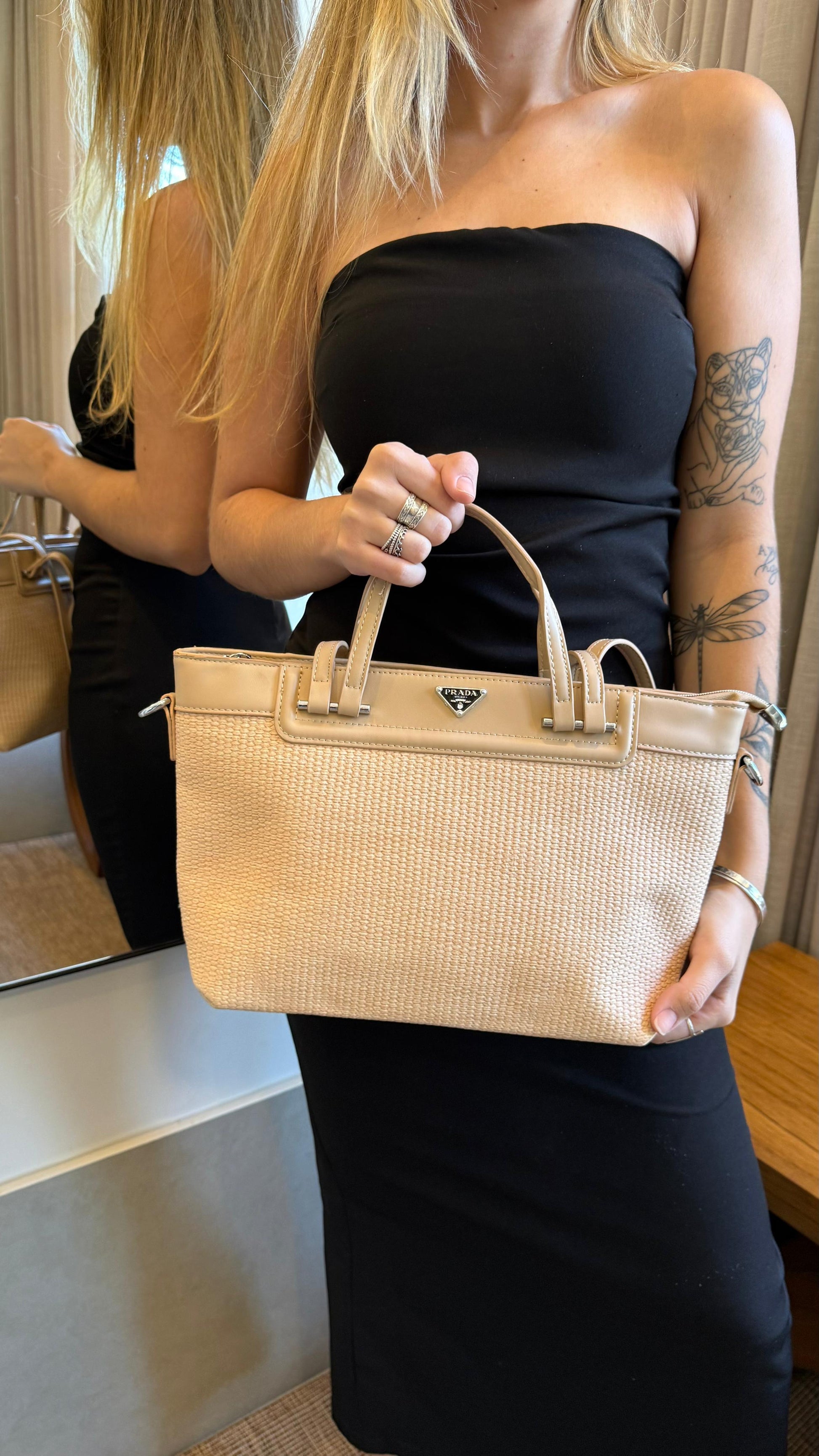 Bolsa Prada linha importada