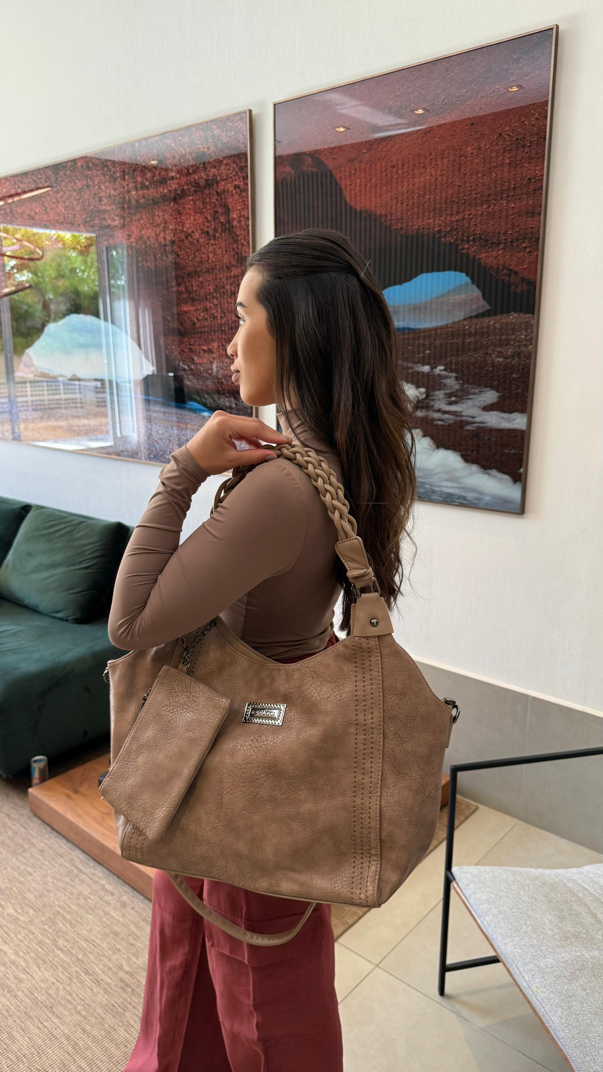 Bolsa linha importada Gucci