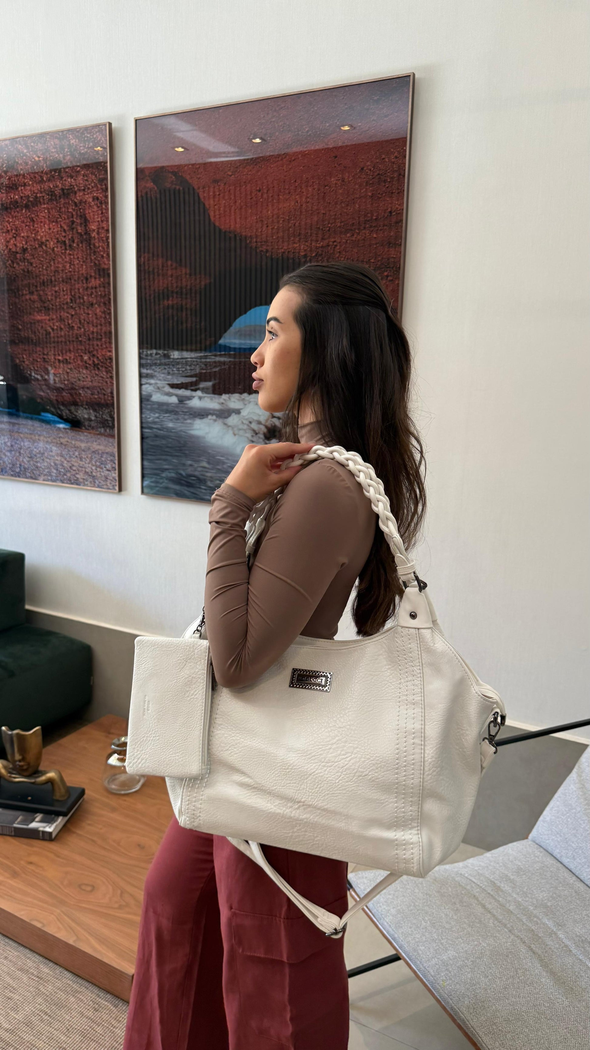 Bolsa linha importada Gucci
