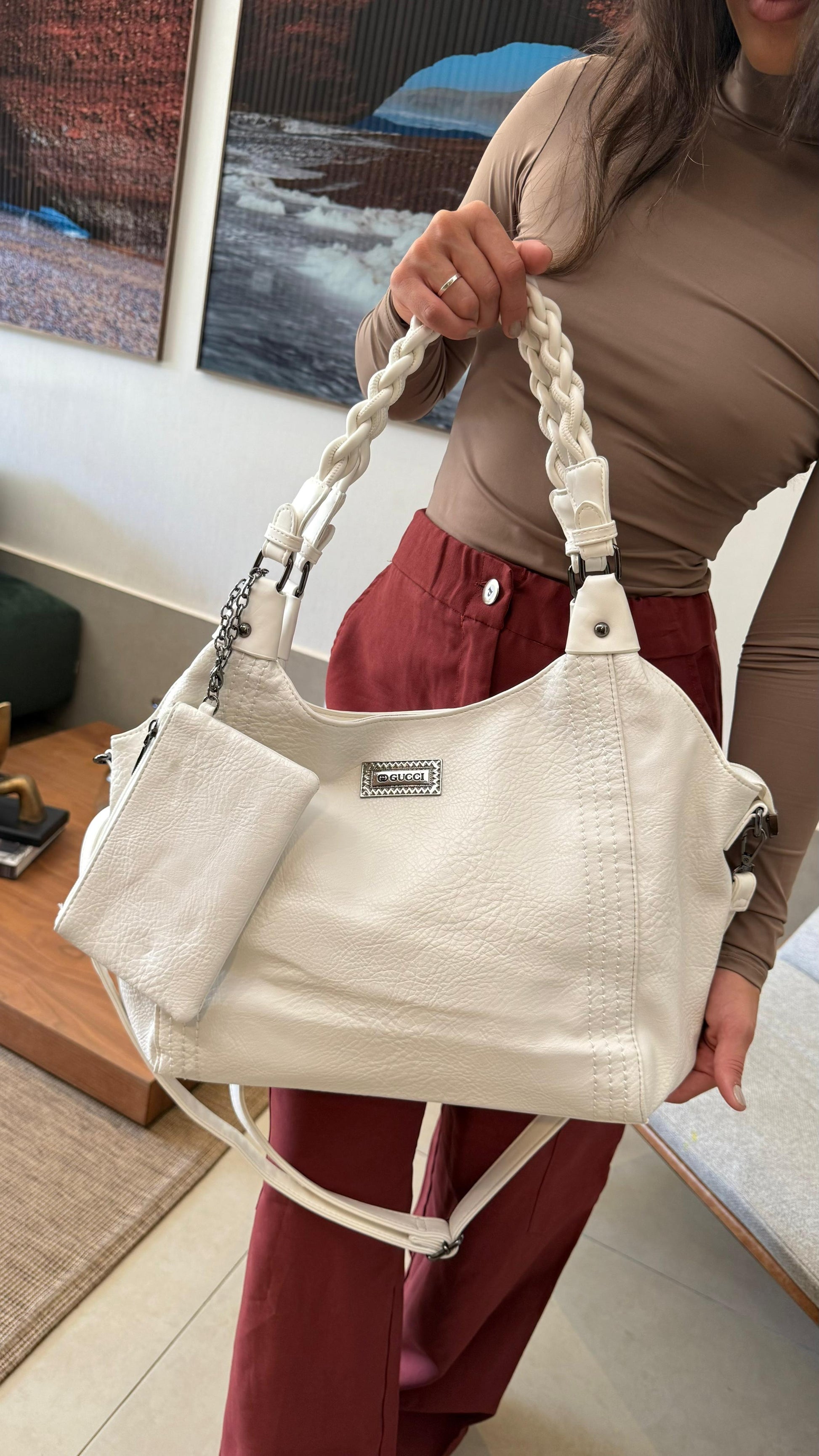 Bolsa linha importada Gucci