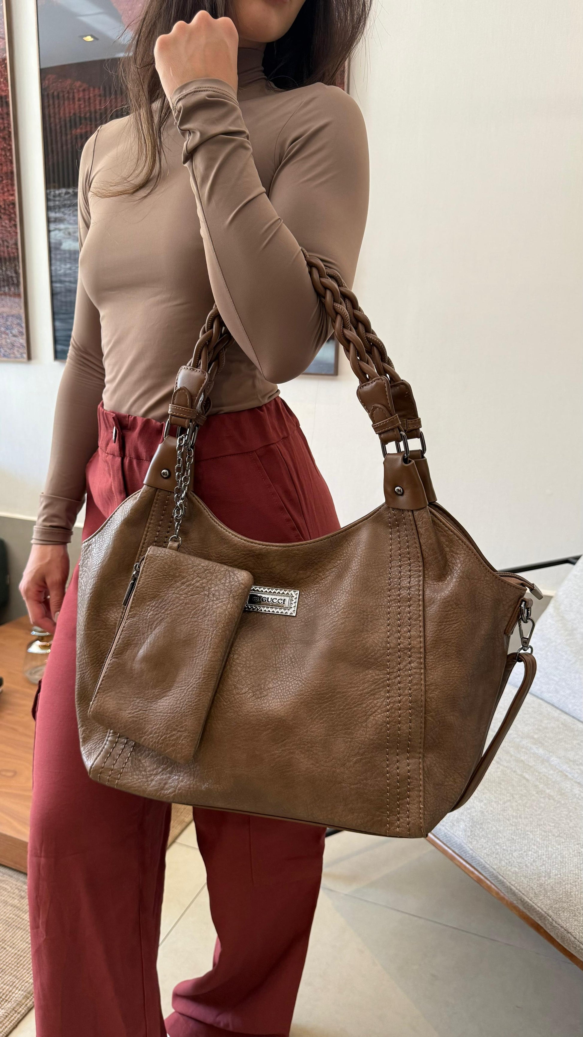 Bolsa linha importada Gucci