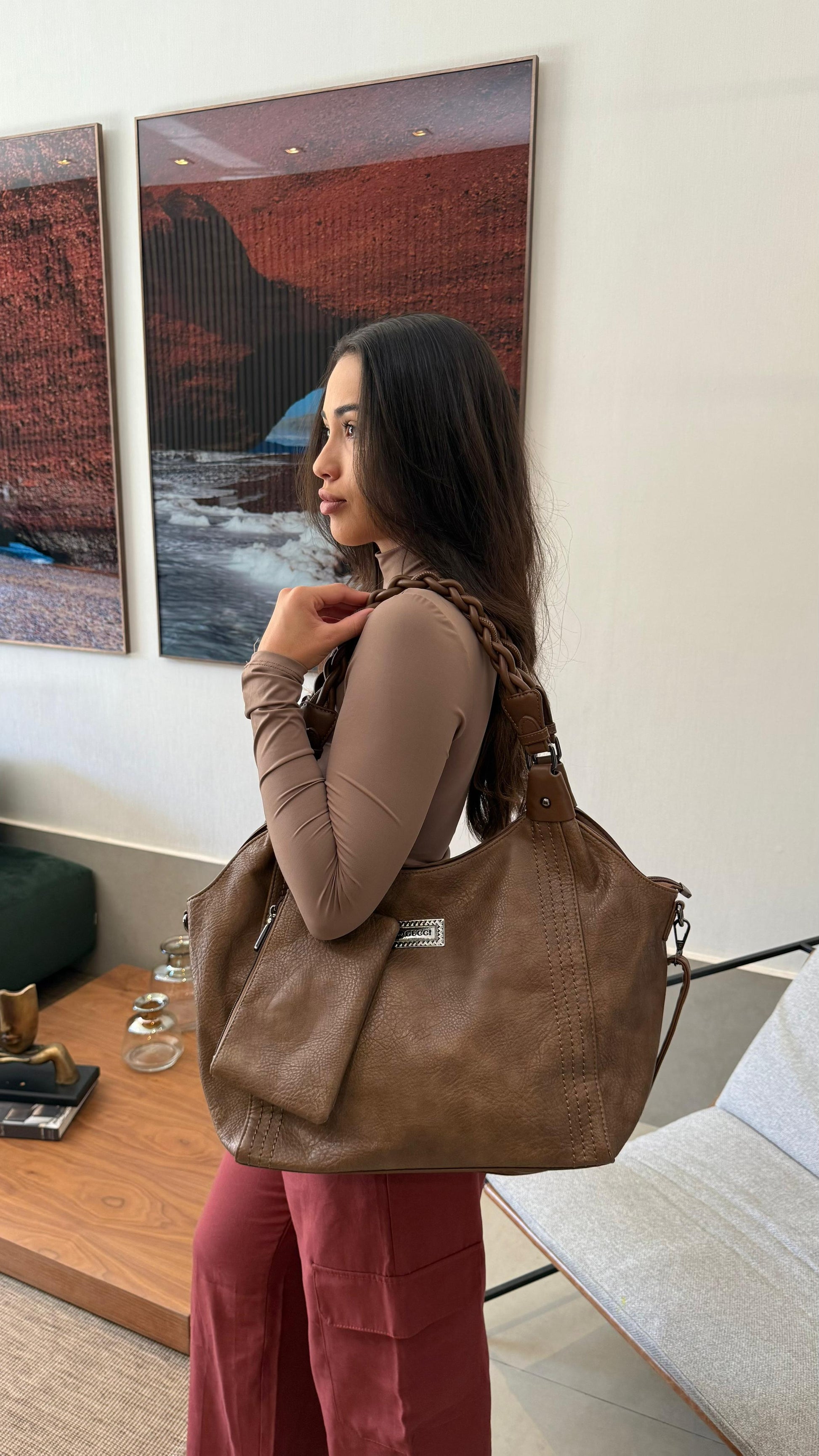 Bolsa linha importada Gucci