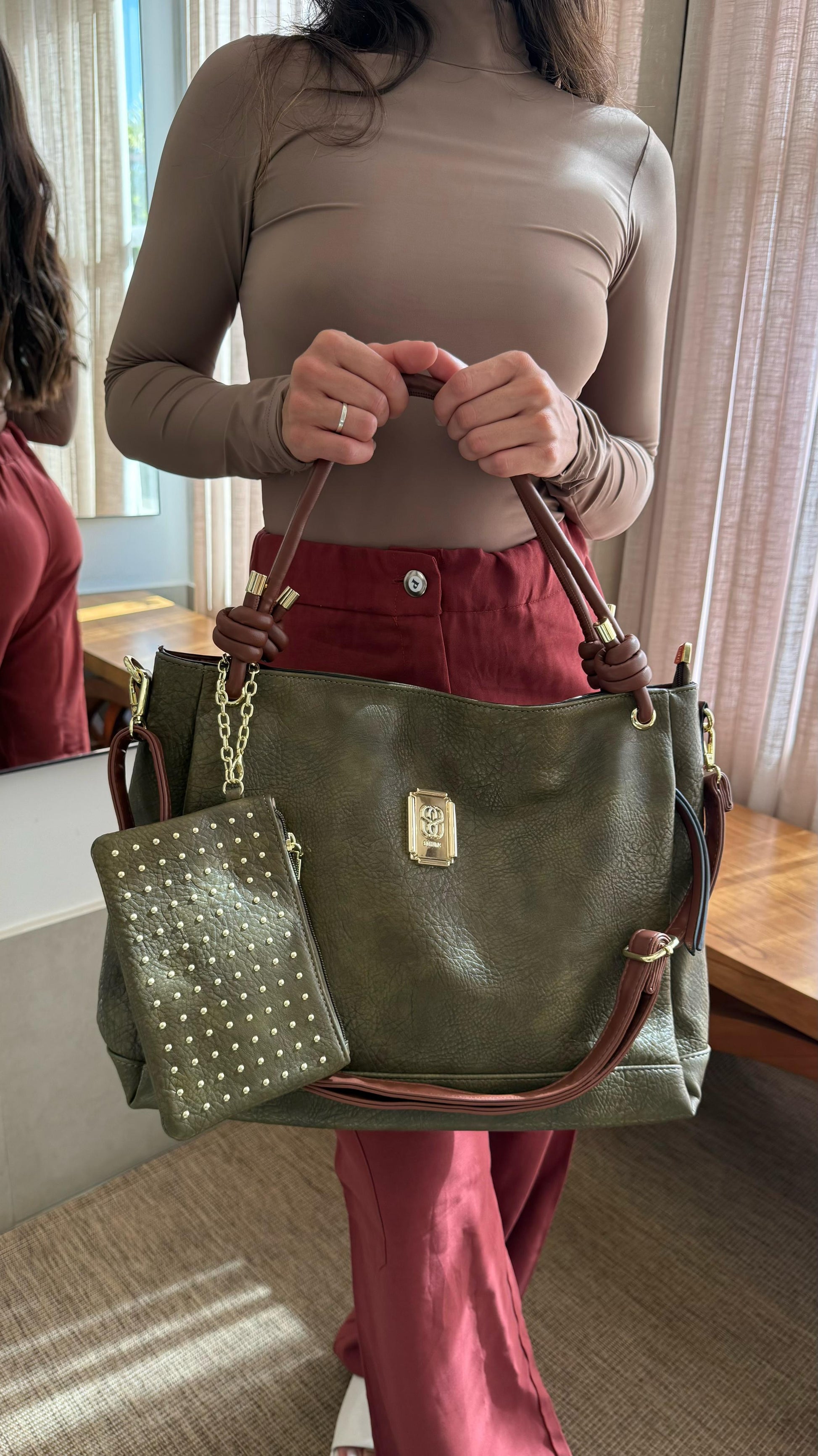 Bolsa Schutz linha importada