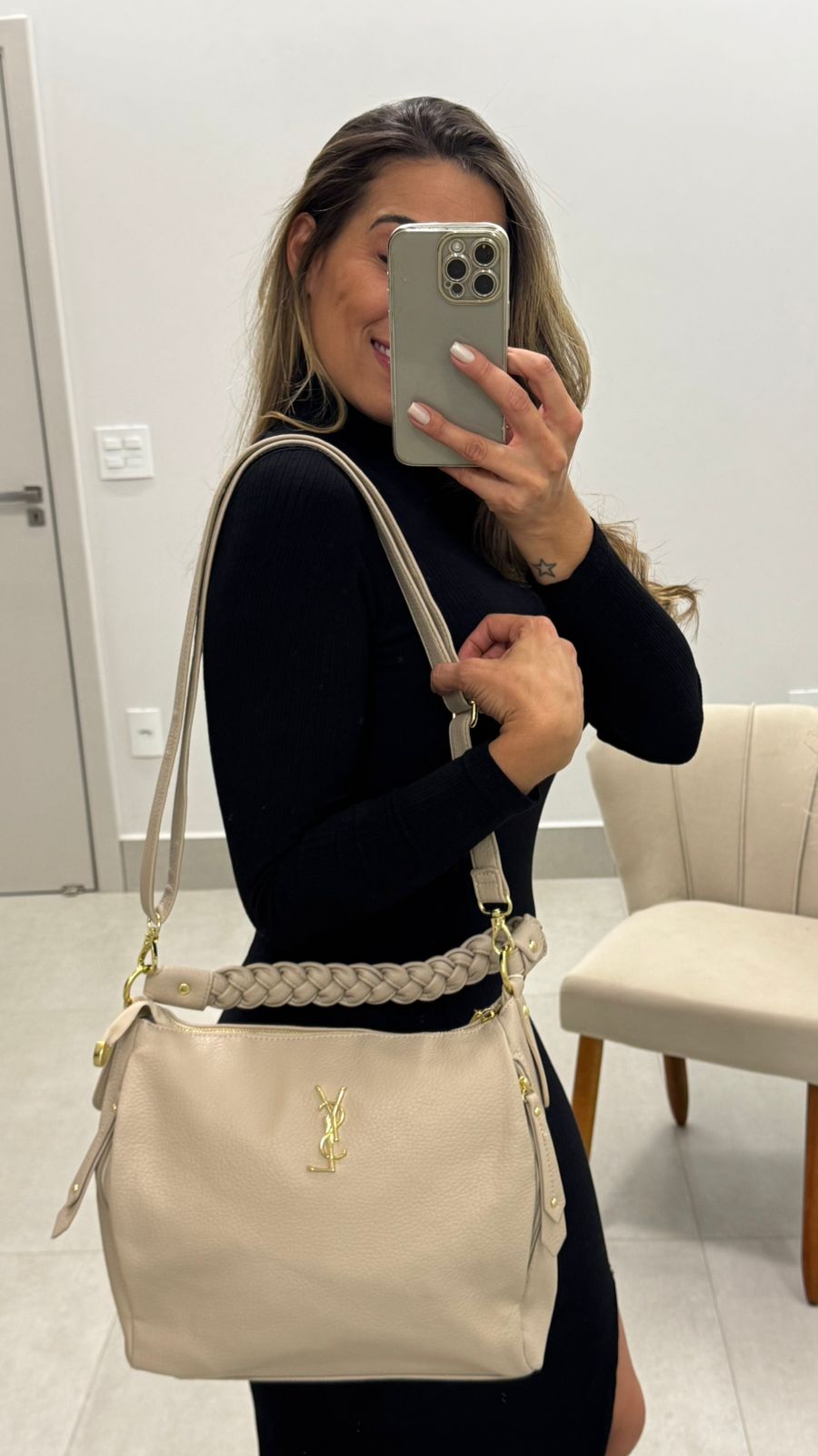 Bolsa Saint Laurent linha importada