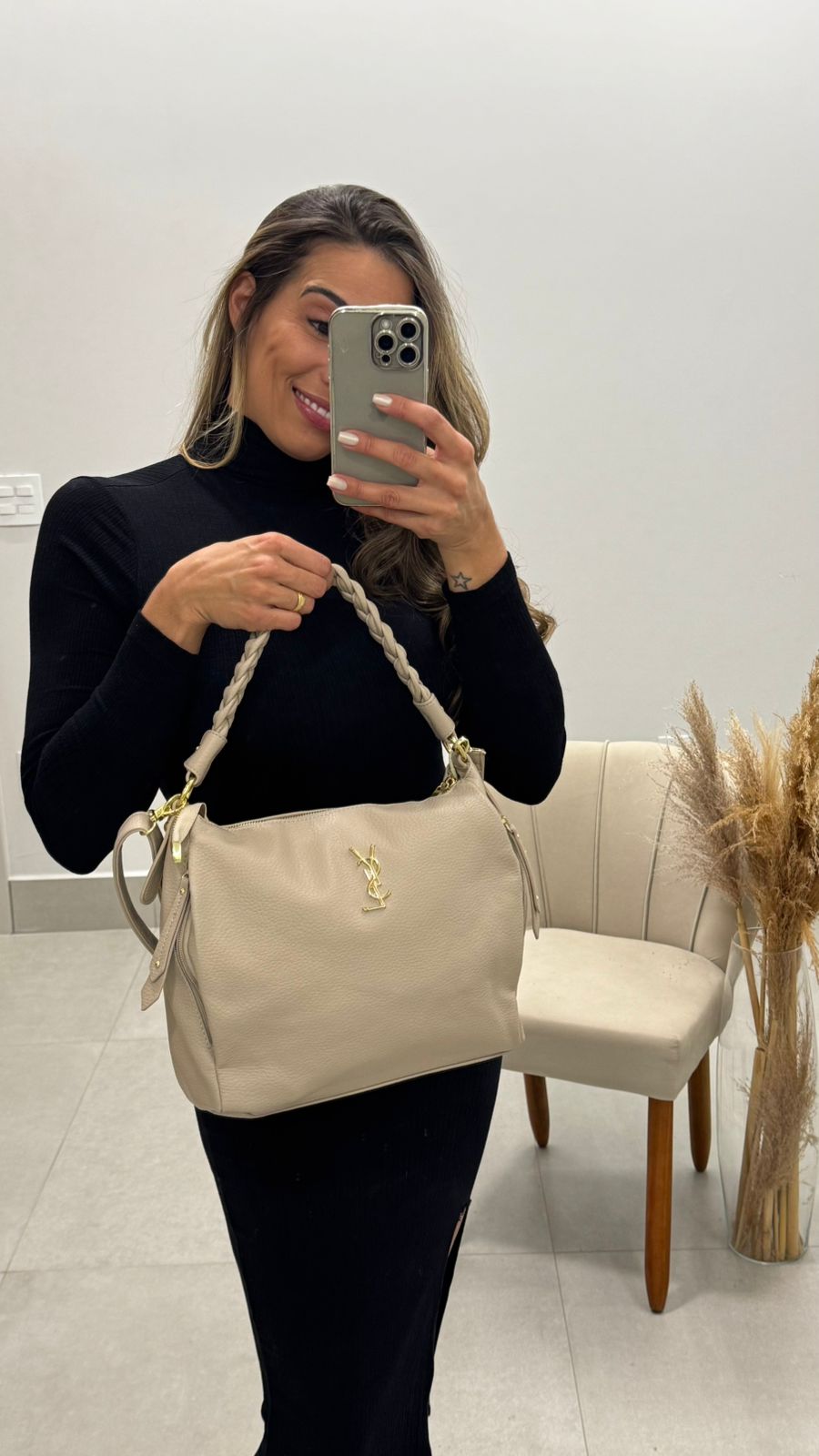Bolsa Saint Laurent linha importada