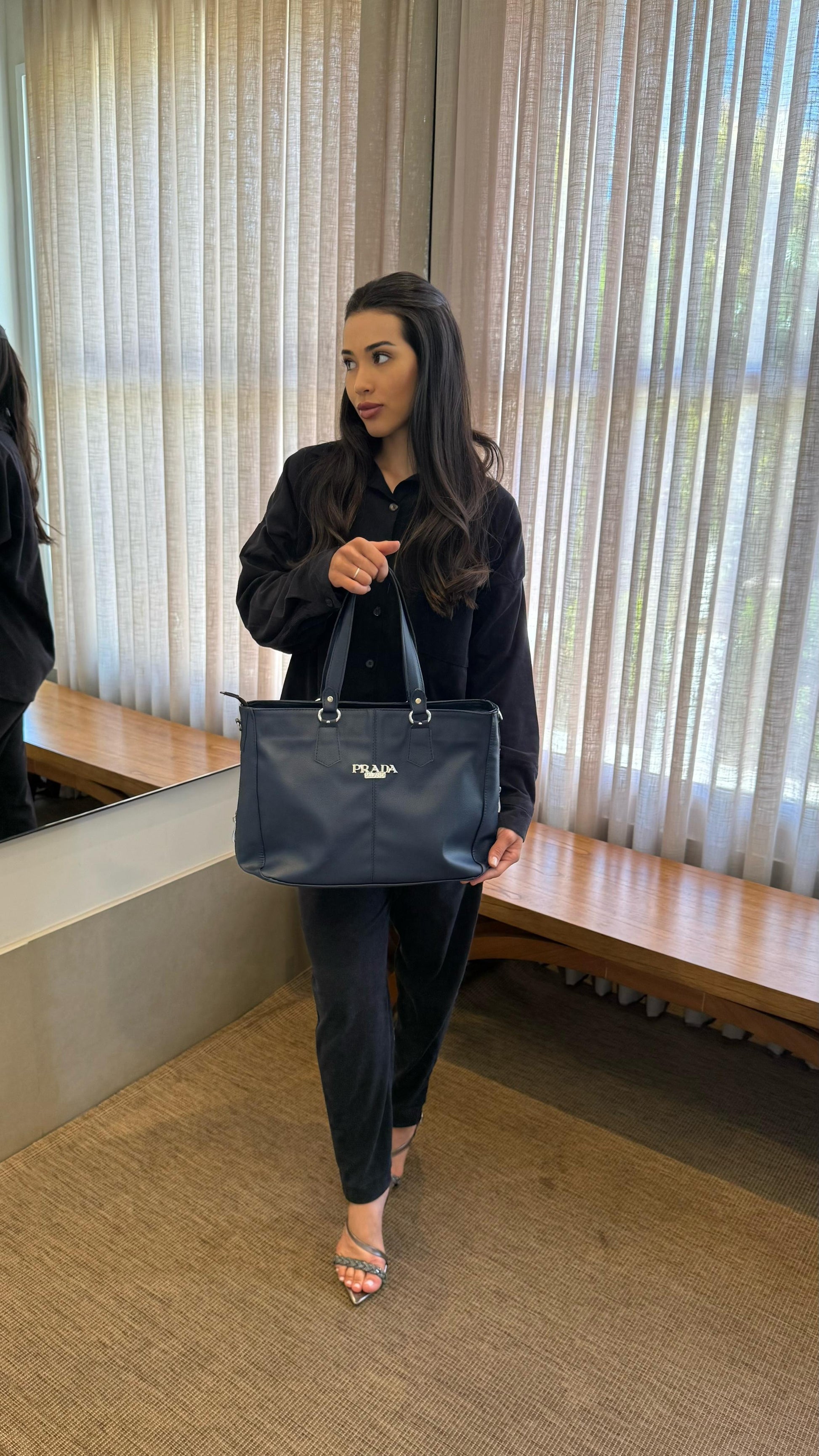 Bolsa Prada linha importada