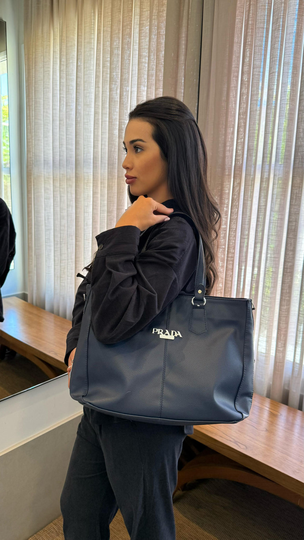 Bolsa Prada linha importada