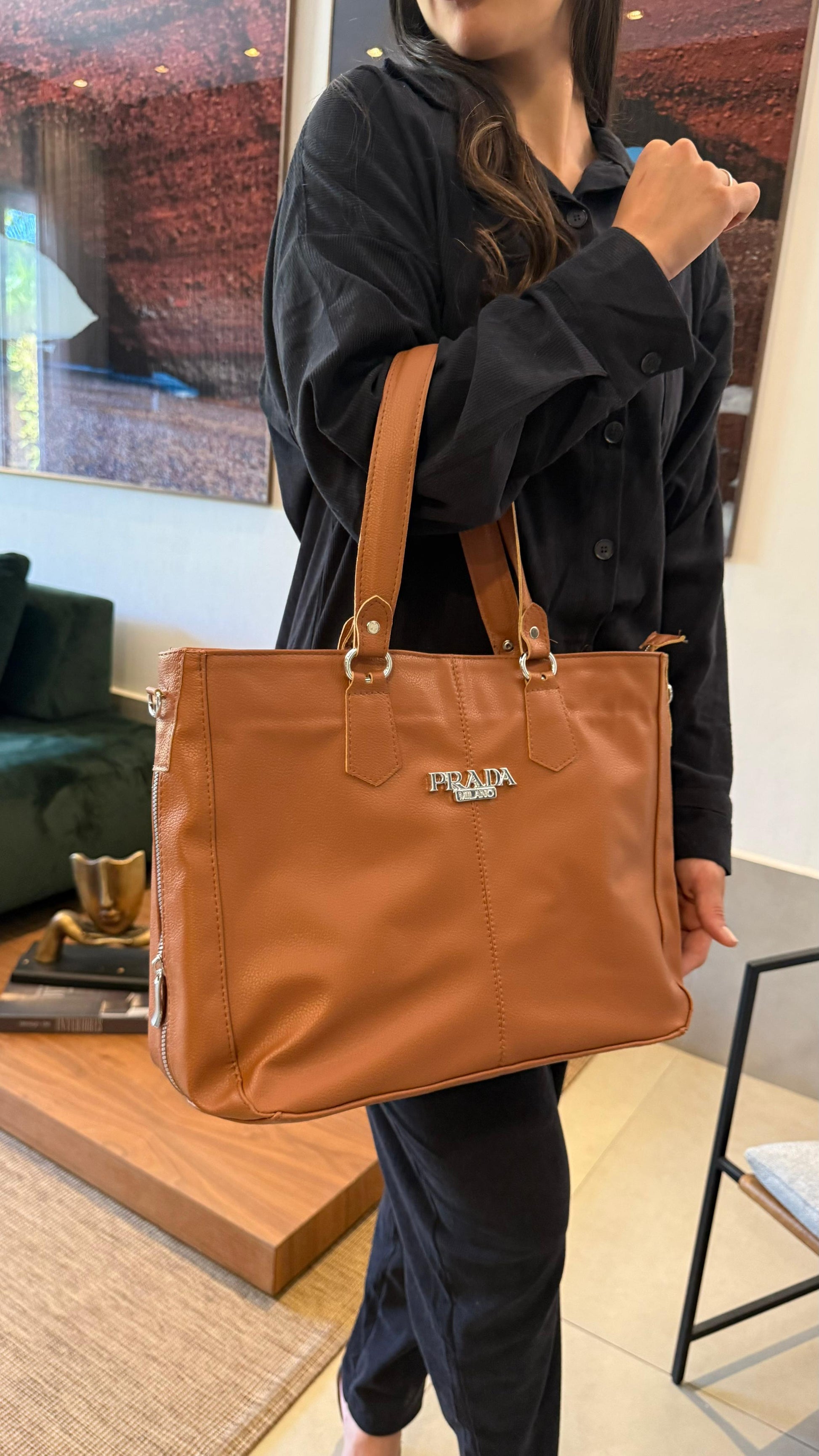 Bolsa Prada linha importada