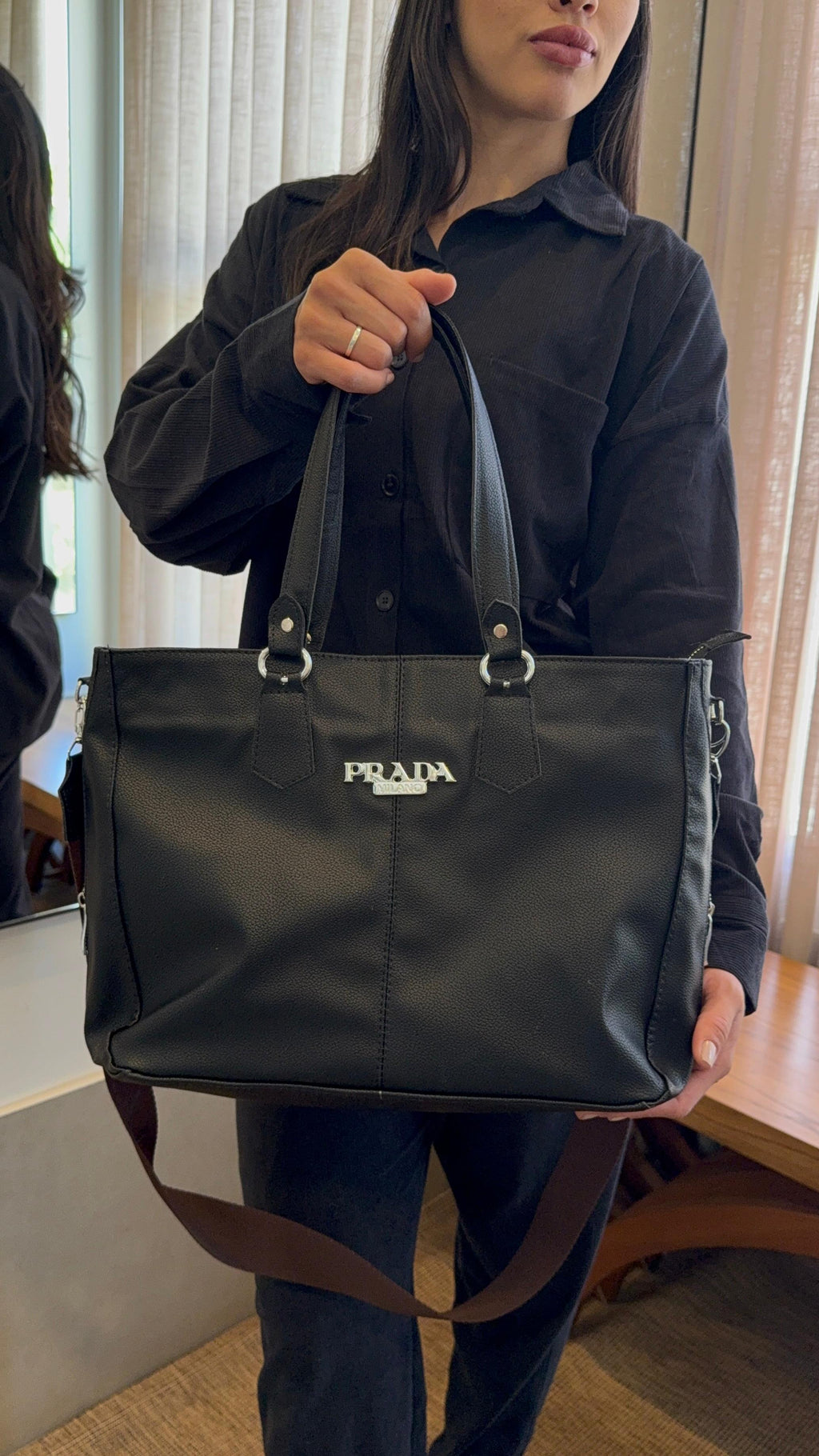 Bolsa Prada linha importada