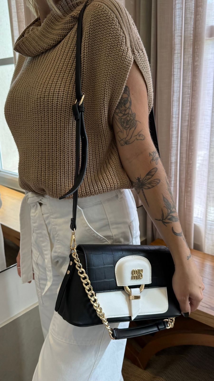 Bolsa Miu Miu linha importada