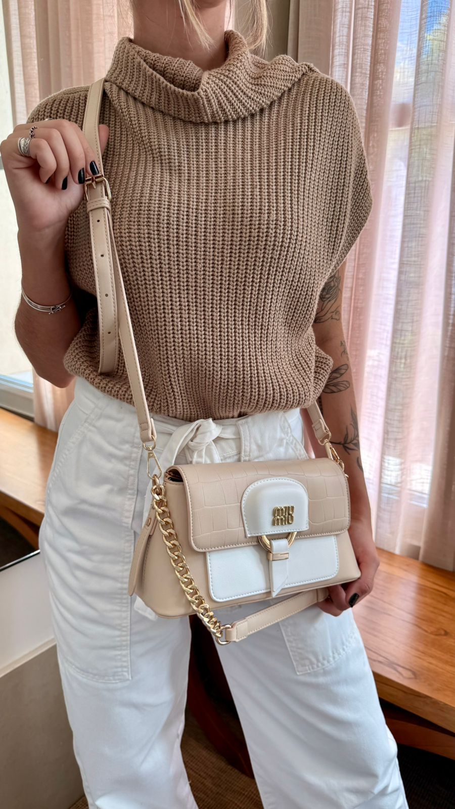 Bolsa Miu Miu linha importada