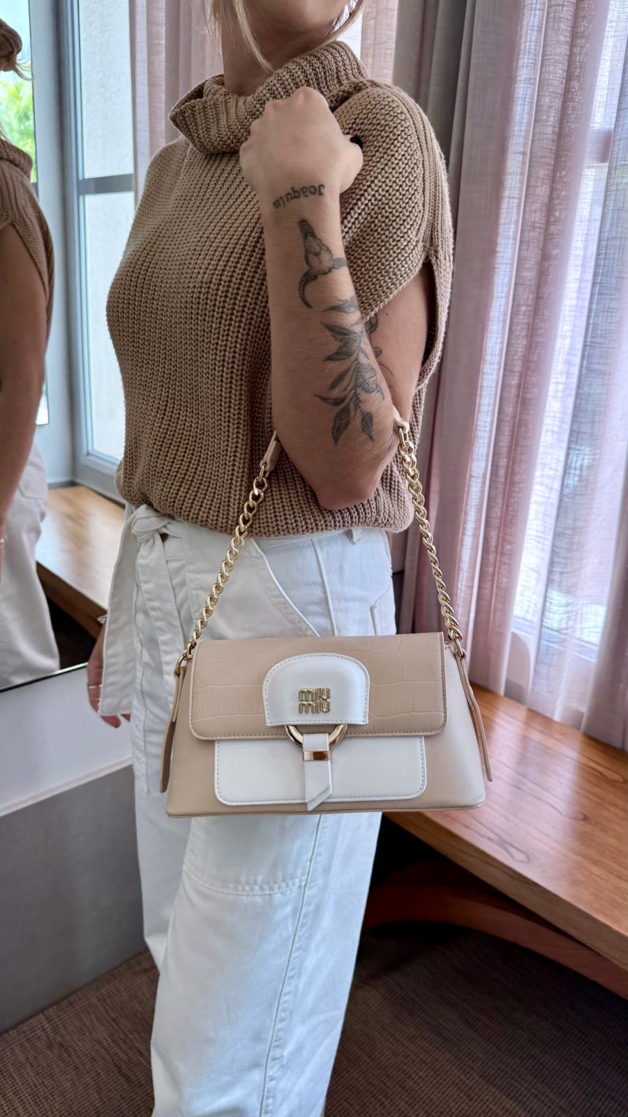 Bolsa Miu Miu linha importada