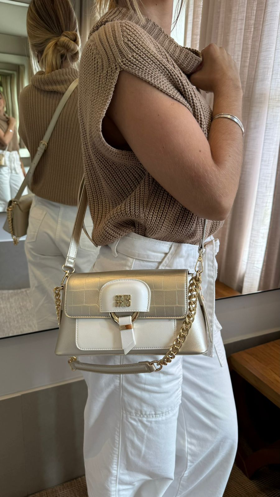 Bolsa Miu Miu linha importada