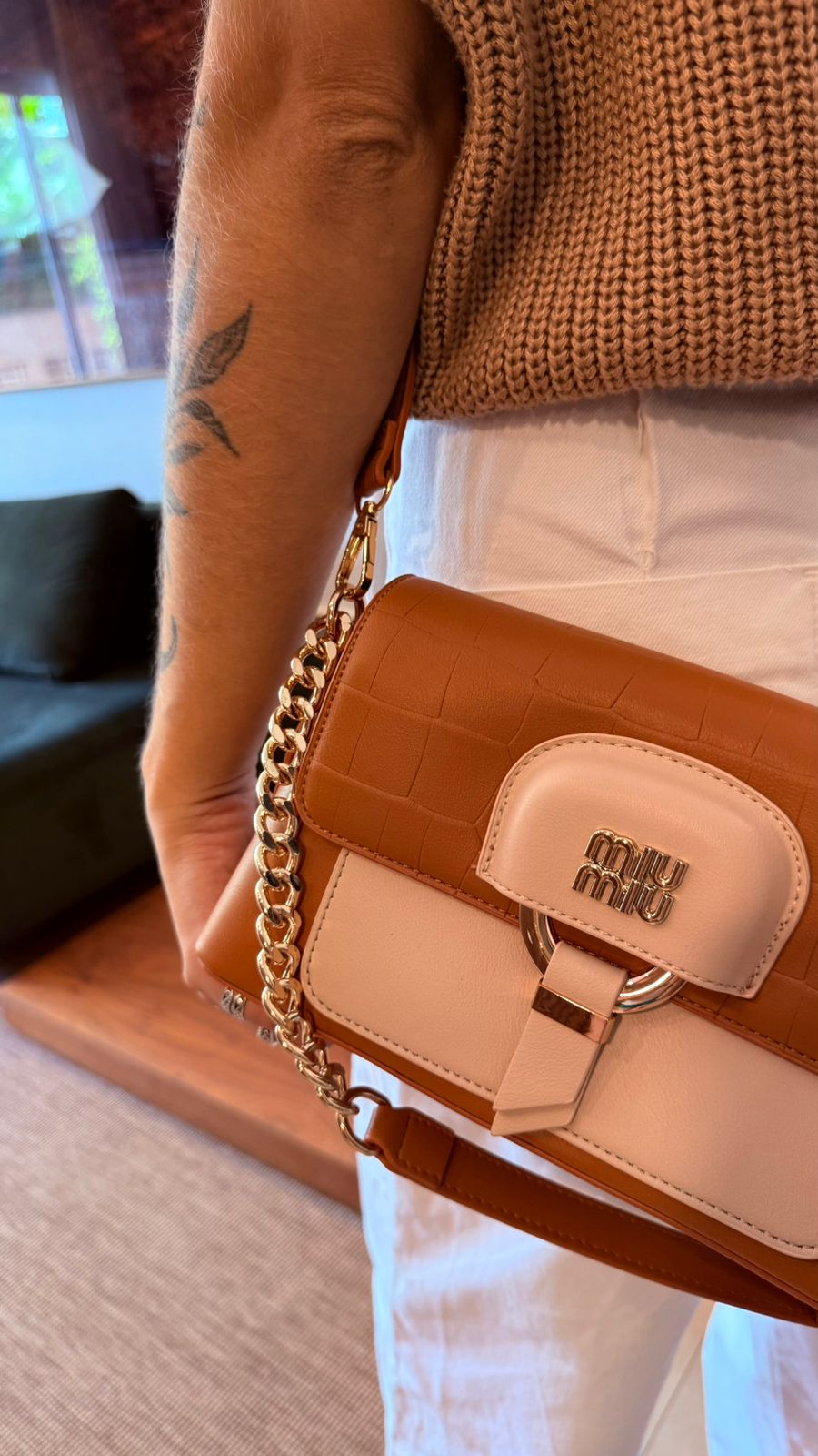 Bolsa Miu Miu linha importada