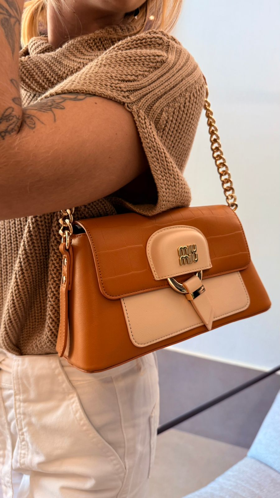 Bolsa Miu Miu linha importada