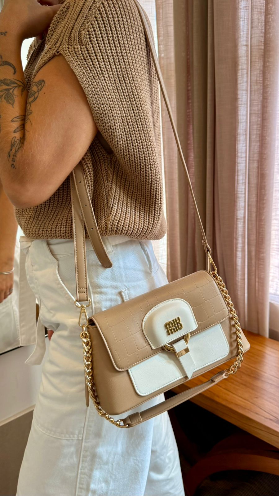 Bolsa Miu Miu linha importada