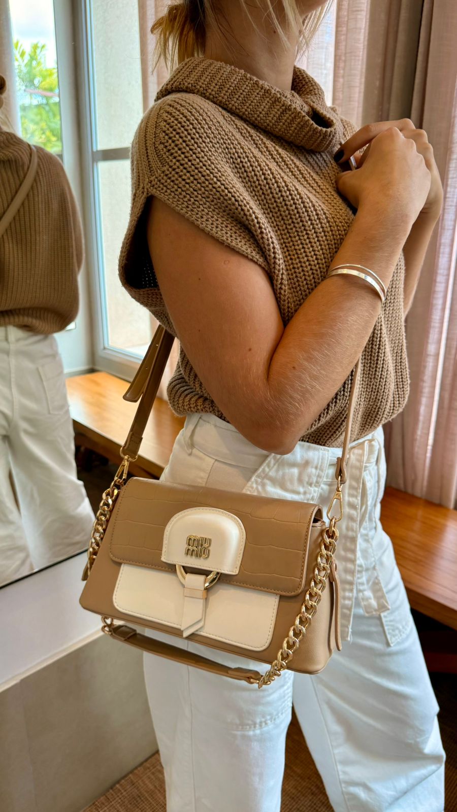 Bolsa Miu Miu linha importada