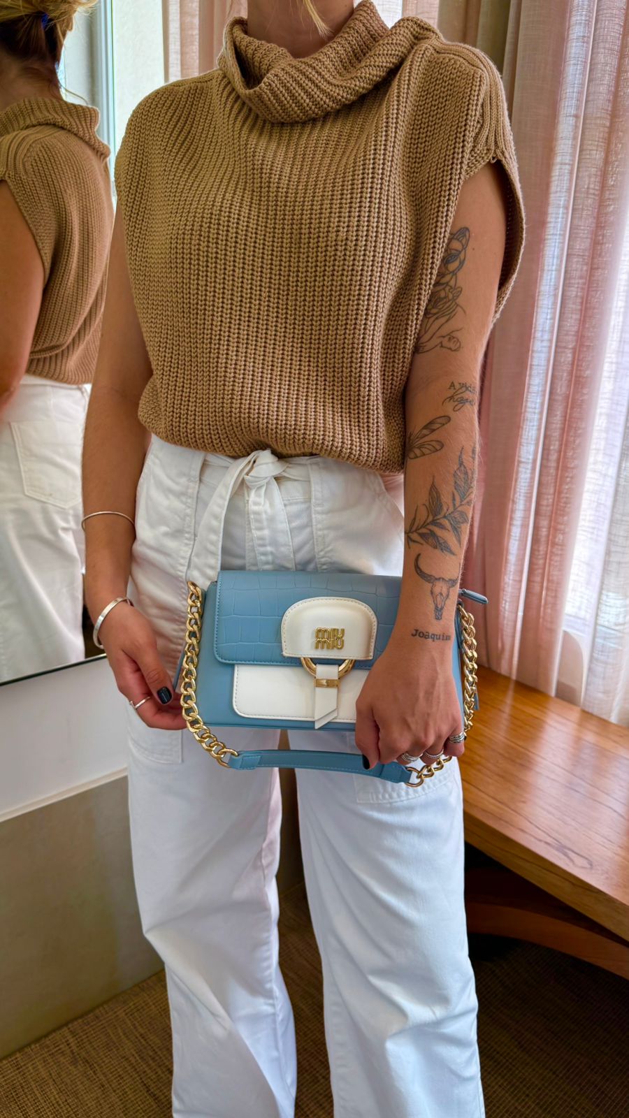 Bolsa Miu Miu linha importada