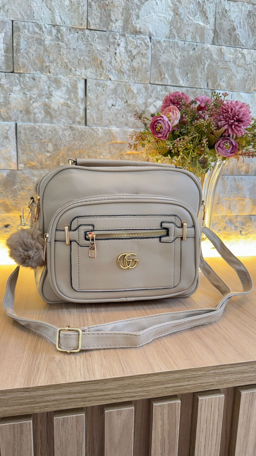 Bolsa Gucci linha importada