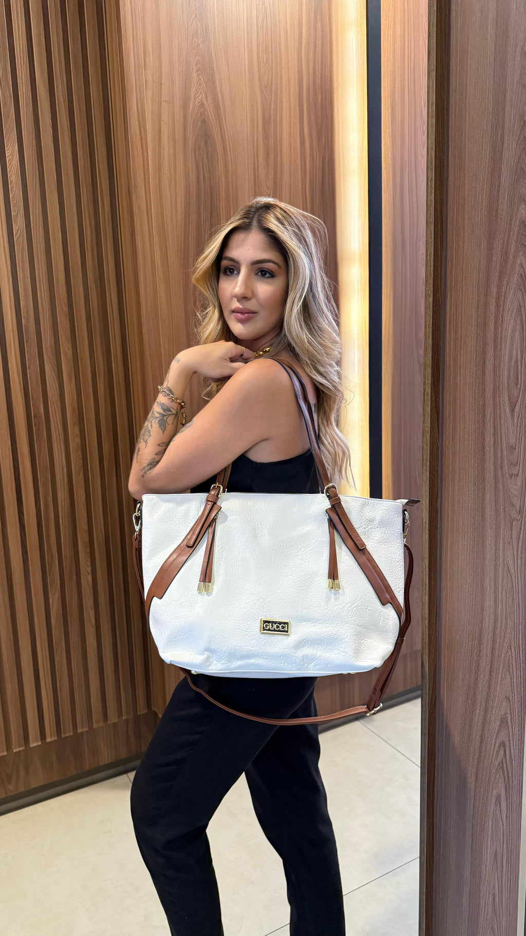 Bolsa Gucci linha importada