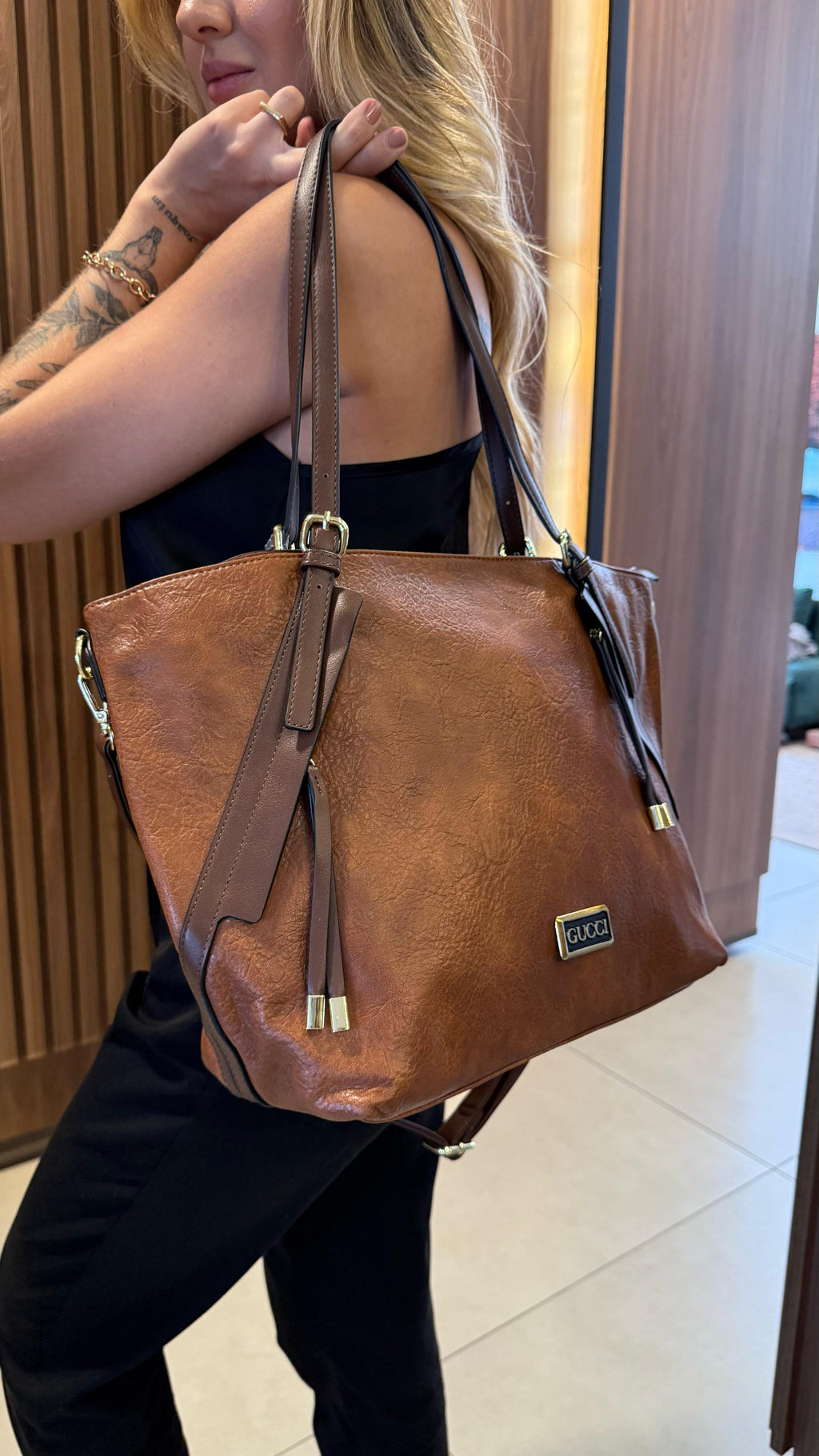 Bolsa Gucci linha importada