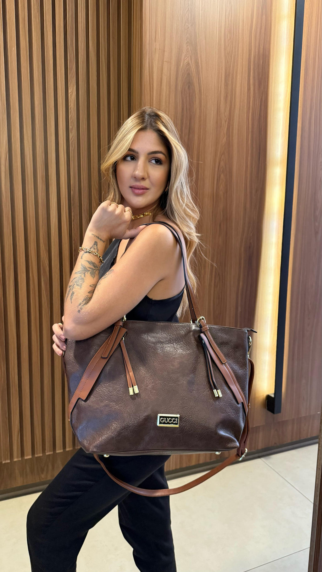 Bolsa Gucci linha importada